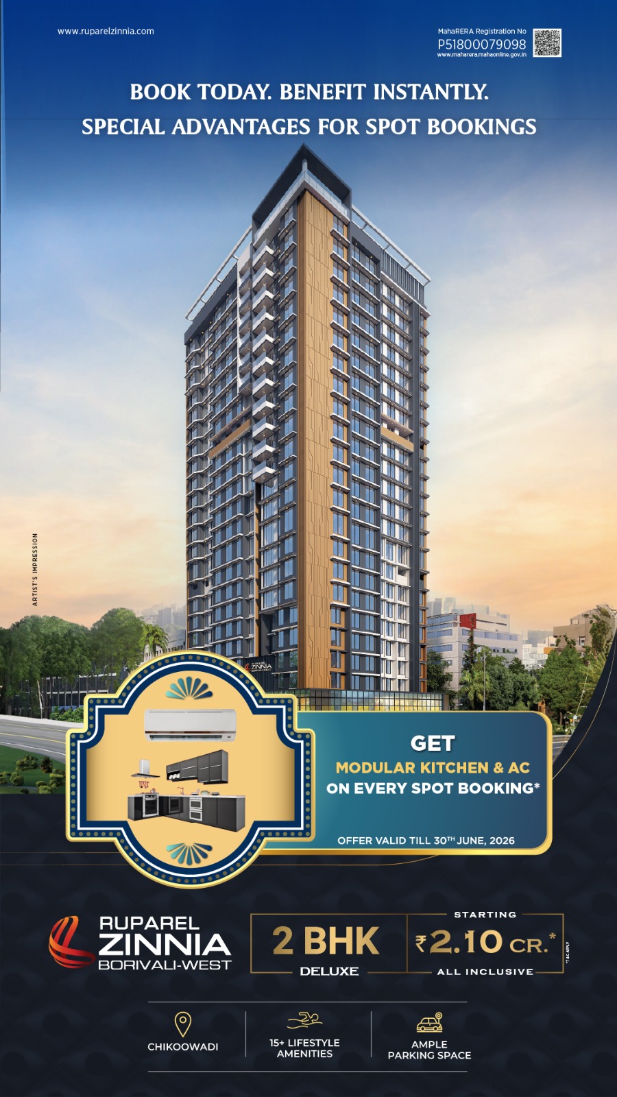Ruparel Zinnia - Borivali West